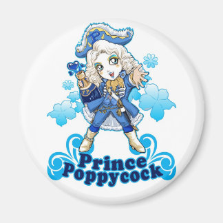 Imã Poppycock azul