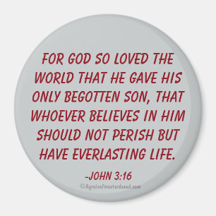 Imã Por Deus tão amado pelo mundo John 3:16