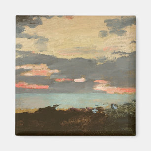 Imã Por do sol, baía de Saco