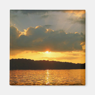 Imã Por do sol bonito