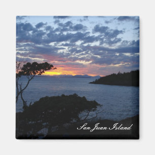 Imã Por do sol da ilha