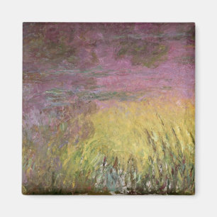 Imã Por do sol de Claude Monet   Waterlilies, 1915-26