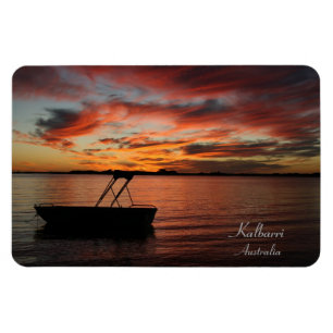 Ímã Por do sol de Kalbarri, Austrália Ocidental. Cart