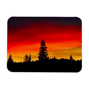 Ímã Por do sol de Yellowstone