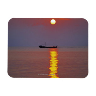 Ímã Por do sol e mar 2