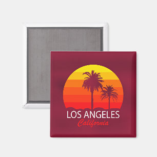 Imã pôr do sol em Los Angeles, Califórnia
