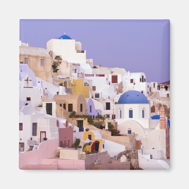 Imã Pôr do sol em Oil, Santorini 2 (Frente)