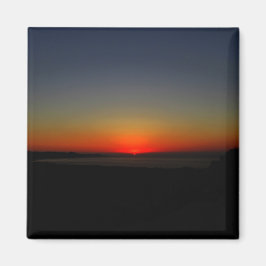 Imã Pôr do sol na água