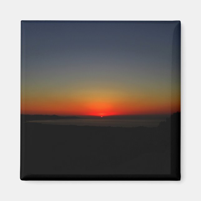 Imã Pôr do sol na água (Frente)