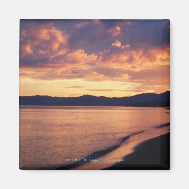 Imã Pôr do sol na praia (Frente)