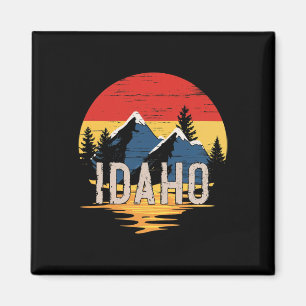 Imã Pôr do sol nas montanhas de Idaho Idaho ao ar livr