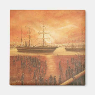 Imã Por do sol no passado