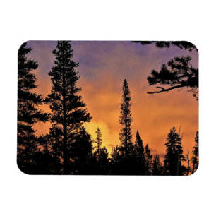 Ímã Pôr do sol nos prados de Tuolumne, Yosemite, CA