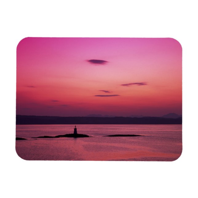 Ímã Pôr do sol sobre a Ilha de Skye, a partir de Malla (Horizontal)