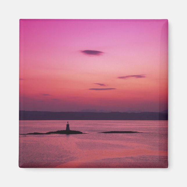 Imã Pôr do sol sobre a Ilha de Skye, a partir de Malla (Frente)