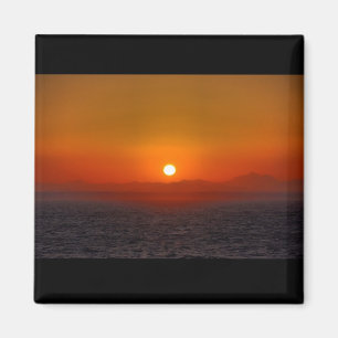 Imã Por do sol sobre montanhas egípcias