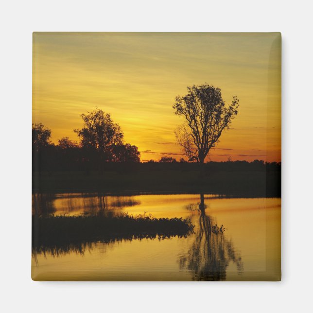 Imã Pôr do sol, Yellow Water Billabong (Frente)
