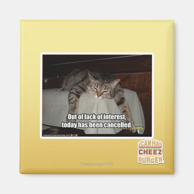 Imã Por falta de interesse (Frente)