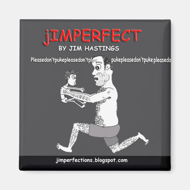 Imã Por favor, não coloque o Magnet (Frente)