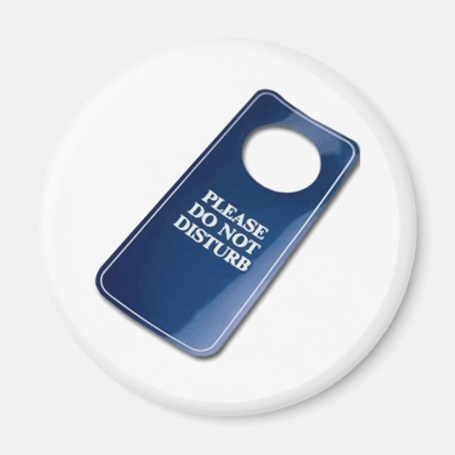 Imã Por favor, não perturbe (Frente)