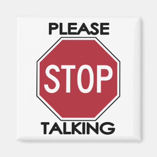 Imã Por favor, pare de falar