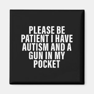 Imã Por Favor, Seja Paciente Eu Tenho Autismo E Uma Ar
