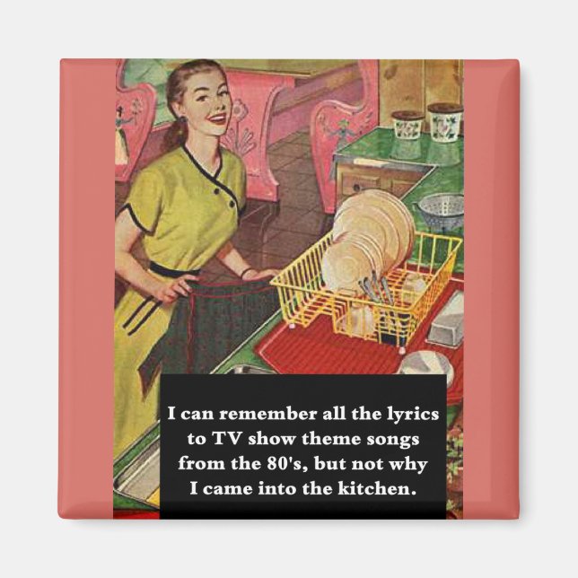 Imã Por Que Eu Entrei Na Cozinha? (Frente)