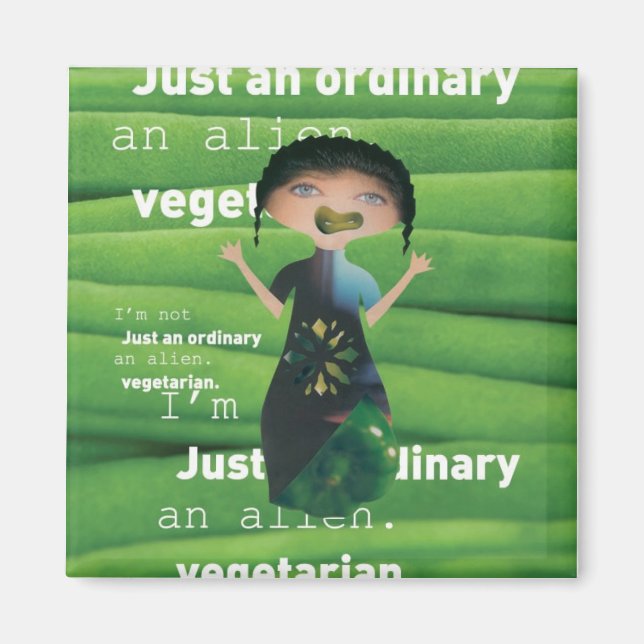 Imã Por que não vegetariano (Frente)