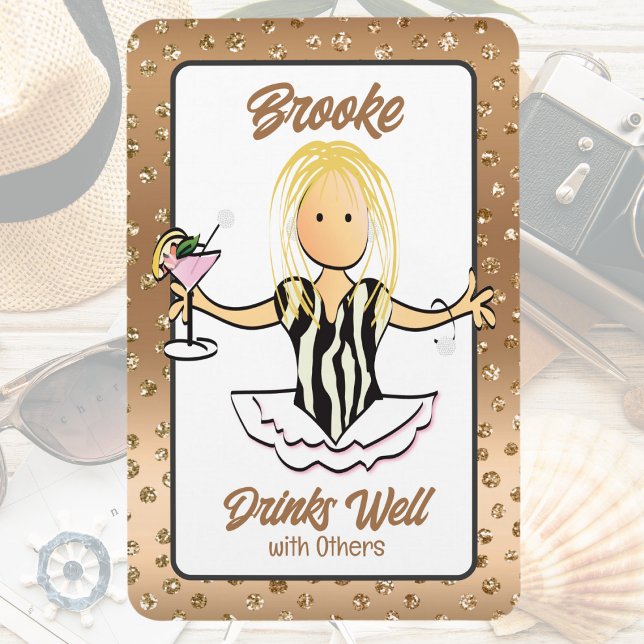 Ímã Por Seu Engraçado Cruise Ship Door Girls Trip Magn (Criador carregado)