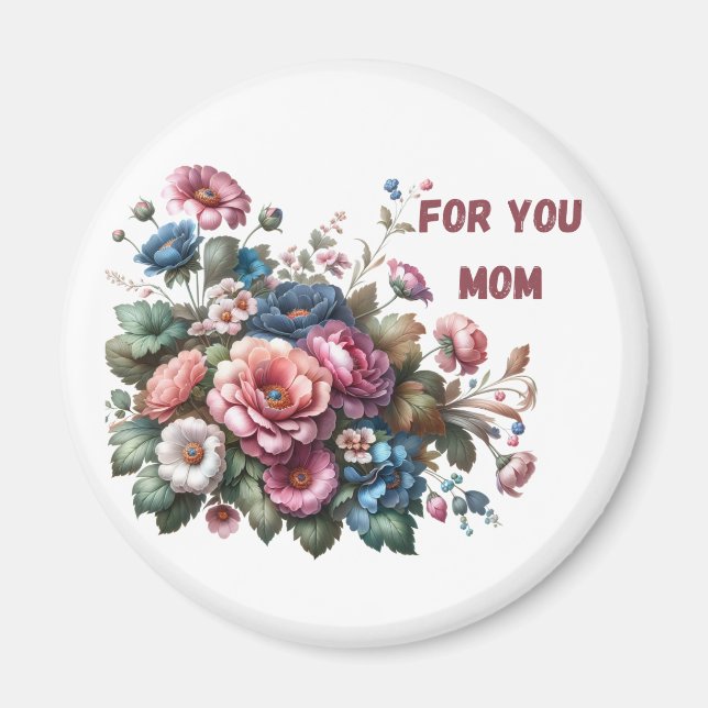 Imã Por Você Mãe Magnet (Frente)