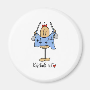 Imã Porca de confecção de malhas