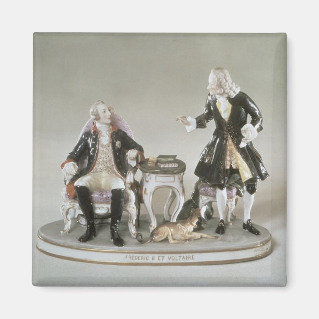 Imã Porcelana de Frederico II da Prússia (Frente)