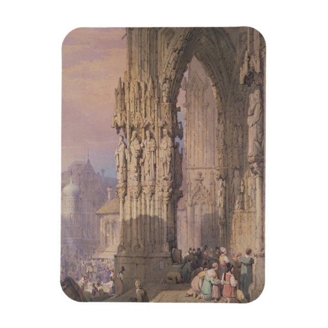 Ímã Porch da Catedral de Regensburg (Vertical)
