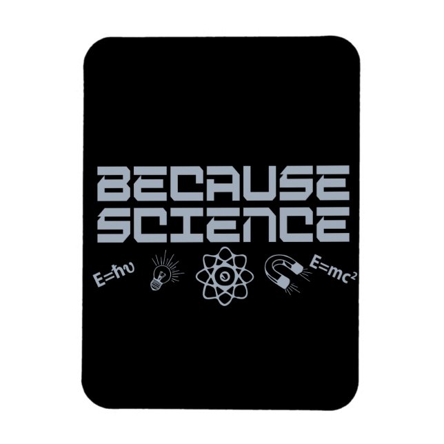 Ímã Porque ciência (Vertical)