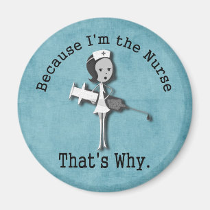 Imã Porque eu sou a enfermeira É por isso engraçado