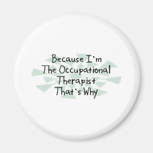 Imã Porque eu sou o terapeuta ocupacional