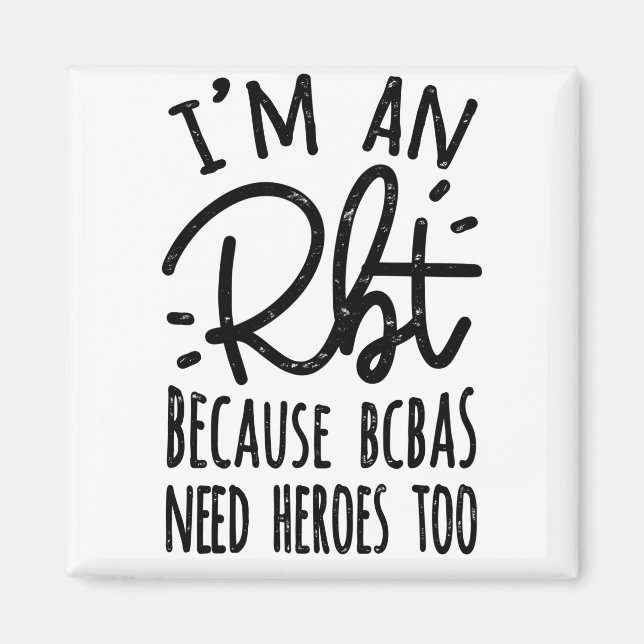 Imã Porque os BCBAs também precisam de heróis (Frente)