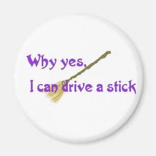 Imã Porque sim, eu posso conduzir uma vara