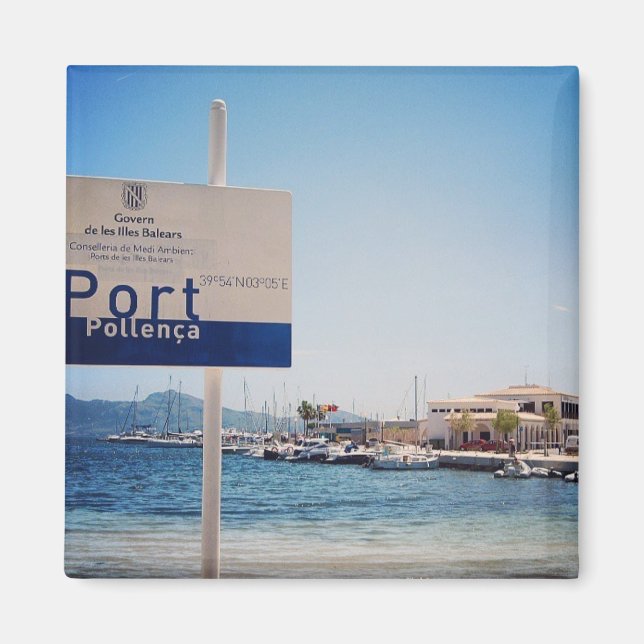 Imã Port de Pollensa, Magnet de Maiorca (Frente)