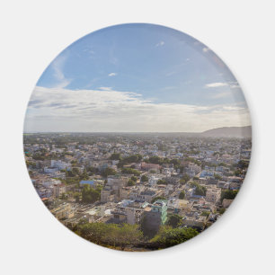 Imã Port Louis Panorâmica, capital da Maurícia, por