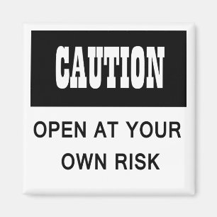 Imã Porta aberta do refrigerador do cuidado engraçado