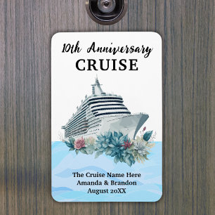 Ímã Porta de Cabine de Cruzeiro de Aniversário de 10 A