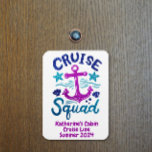 Ímã Porta de Cabine Personalizada de Amigos de Grupo E<br><div class="desc">Este design pode ser personalizado na área fornecida pela alteração da foto e/ou do texto. Ou pode ser personalizado clicando em Personalizar este Modelo e, em seguida, escolhendo o clique para personalizar mais a opção e excluir ou alterar a cor do plano de fundo, adicionar texto, alterar a cor ou...</div>