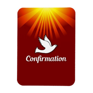 Ímã Porta de confirmação de parabéns com Dourado/Ve