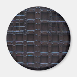 Imã Porta de Ferro Marrom Forte