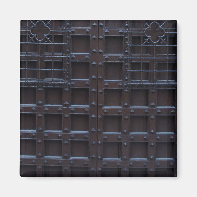 Imã Porta de Ferro Marrom Forte (Frente)