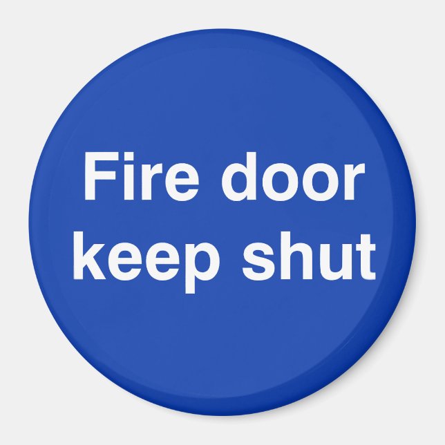 Imã Porta de Incêndio Manter Fechada (Frente)