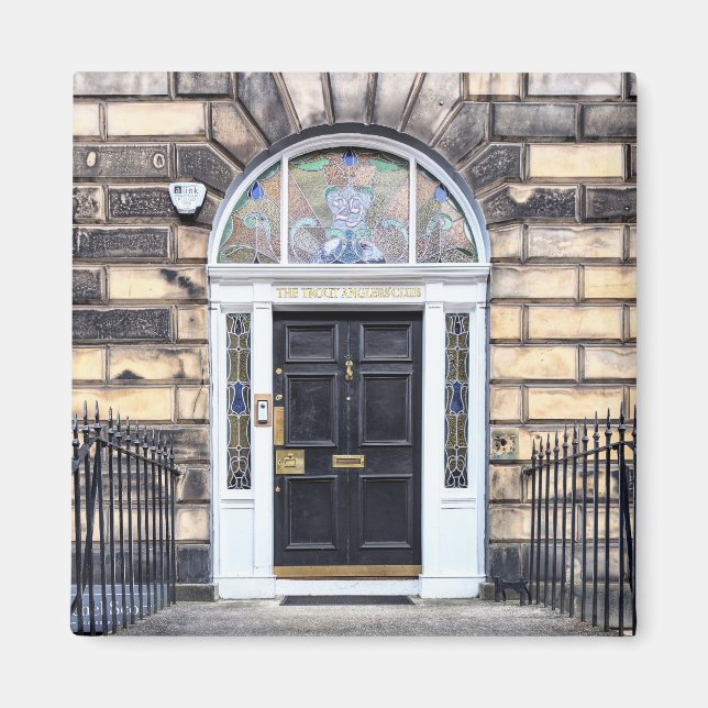 Imã Porta do clube de pancadas de Edinburgh (Frente)