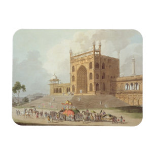 Ímã Porta oriental do Jummah Musjid em Deli, de '