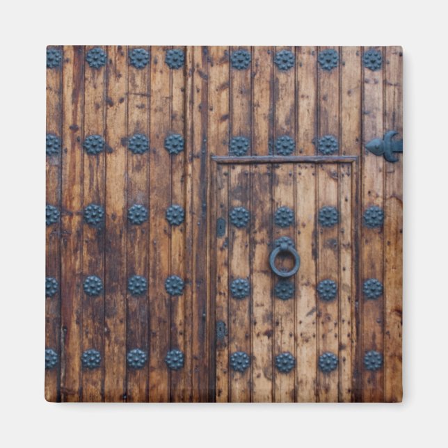 Imã Porta Pequena Antiga Dentro De Portas Grandes (Frente)